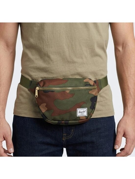 Herschel Supply Company Other - Herschel Woodland Camouflage Hip Pack Adjustable Strap Fanny Pack Waist Belt Bag